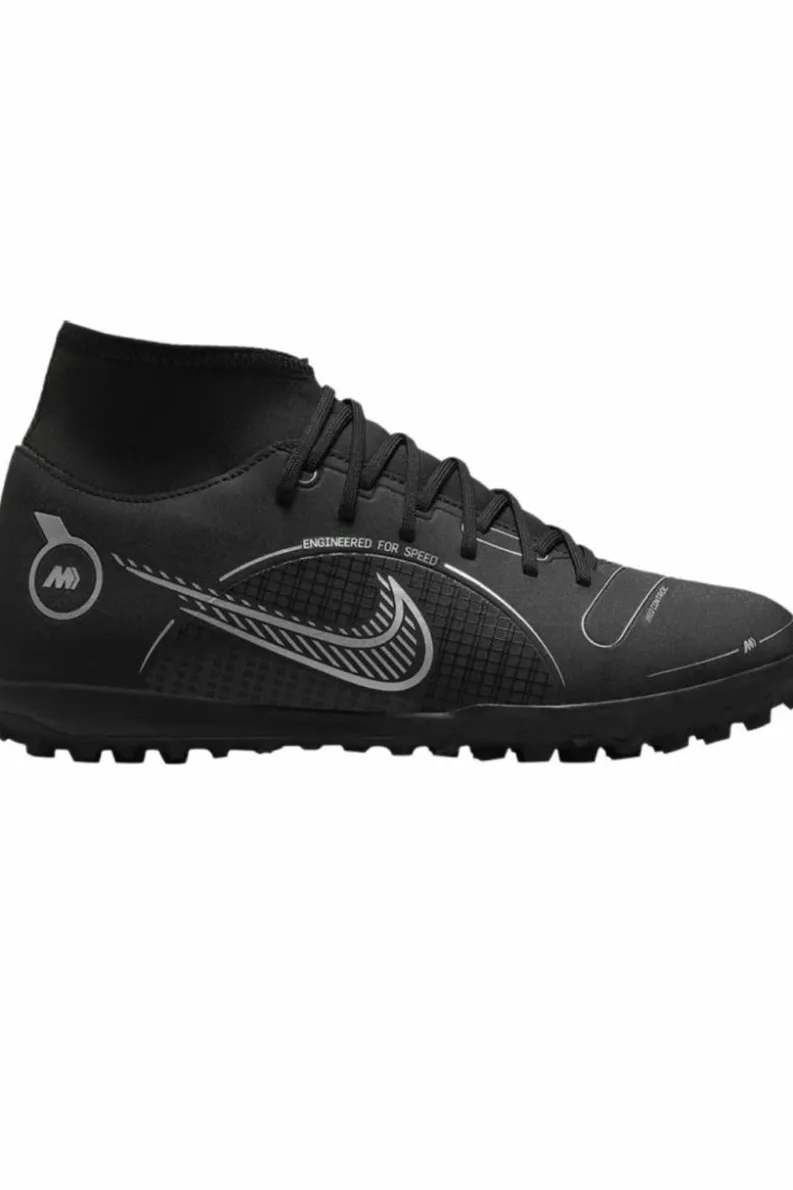 Trainers*Nike Superfly 8 Club TF Indoor Football Boots Black