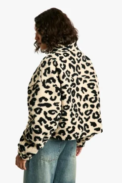 Up To 80% Off Winter Warmers|Bomber Jackets*boohoo Tall Boxy Print Teddy Bomber Jacket leopard