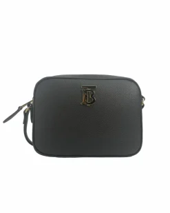 Cross-Body Bags*Burberry TB Bag Crossbody Leather Handbag Black