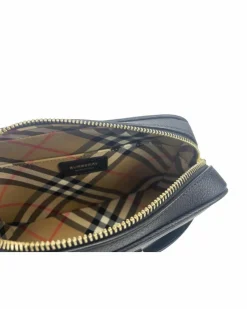 Cross-Body Bags*Burberry TB Bag Crossbody Leather Handbag Black