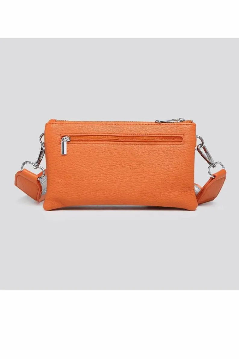 Cross-Body Bags|Handbags*Kitise Tessa Double Compartments Wide Strap Small Purse Messenger Bag Beige