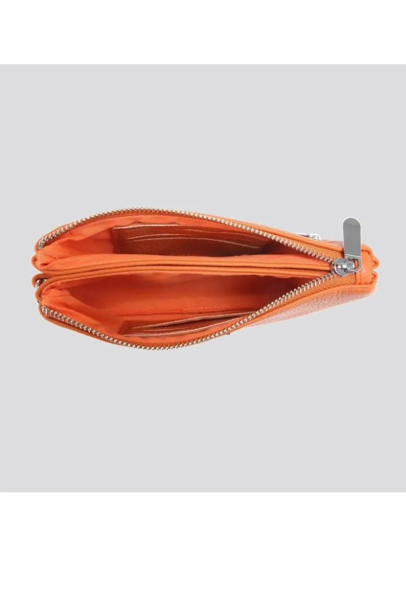 Cross-Body Bags|Handbags*Kitise Tessa Double Compartments Wide Strap Small Purse Messenger Bag Beige