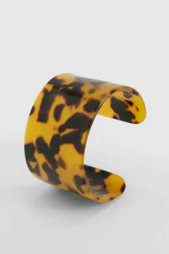 Bracelets*boohoo Tortoise Shell Chunky Bangle brown