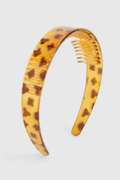 Hair Accessories*boohoo Tortoiseshell Thick Hair Headband orange