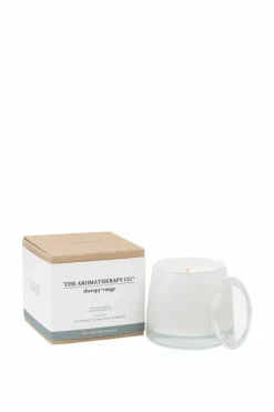Candles & Diffusers|Candles*The Aromatherapy Company Unwind Therapy Candle Coconut & Water Flower 260g White