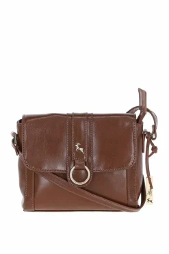 Cross-Body Bags|Handbags*Ashwood Leather Vegetable Tanned Leather Cross Body Bag Brown