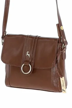 Cross-Body Bags|Handbags*Ashwood Leather Vegetable Tanned Leather Cross Body Bag Brown