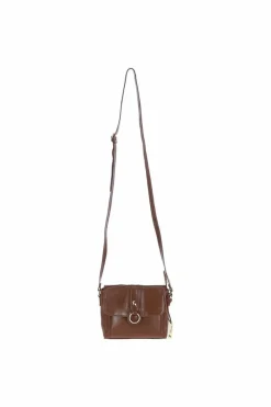 Cross-Body Bags|Handbags*Ashwood Leather Vegetable Tanned Leather Cross Body Bag Brown