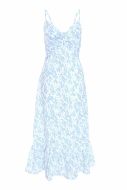 Midi Dresses*Quiz Ditsy Floral Midi Dress White