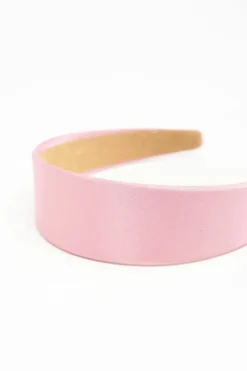 Hair Accessories*My Accessories London Wide Satin Headband Pink