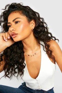 Necklaces*boohoo Wifey Polished Necklace gold