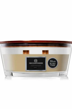 Candles & Diffusers|Candles*Deco Express Woodwick Candles - Log Fire Beige