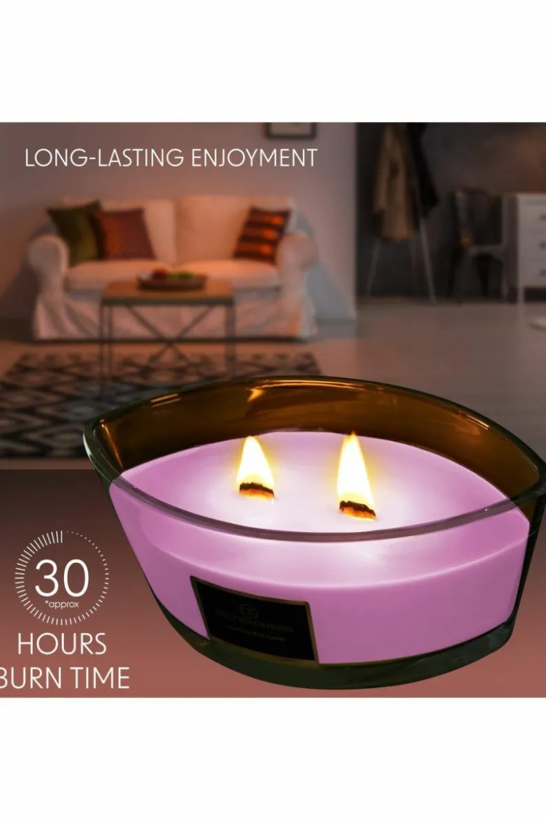 Candles & Diffusers|Candles*Deco Express Woodwick Candles - Rose Petals Pink