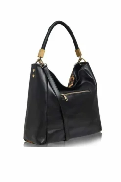 Shoulder Bags*Sostter Zebra Print Calf Hair And Leather Grab Bag | BBRLL Multi